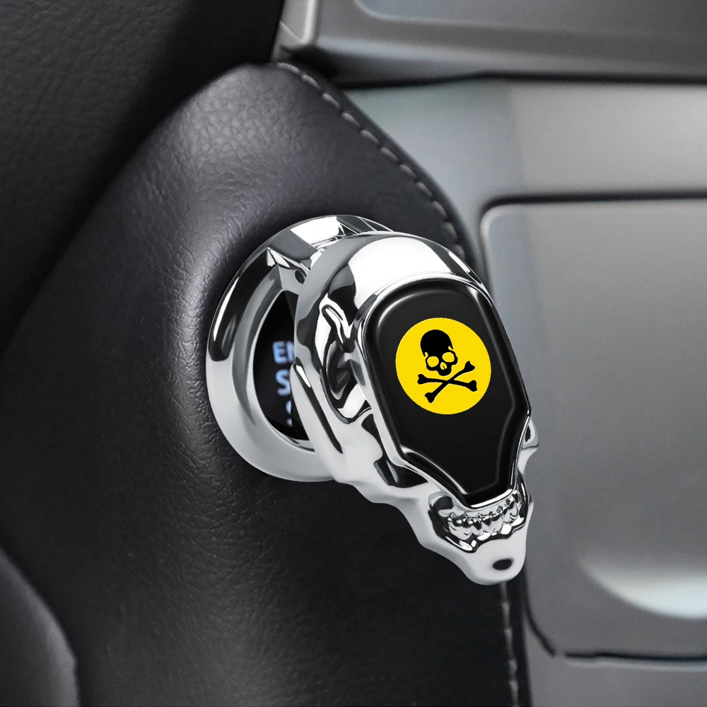 Наклейка для кнопки запуска и остановки двигателя автомобиля наклейка зажигания