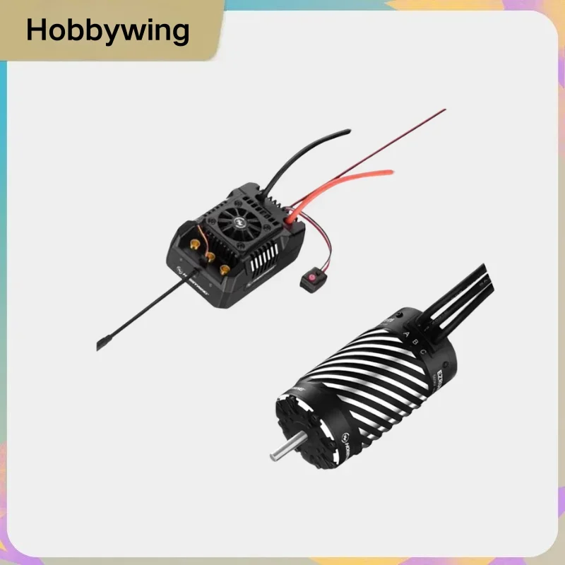 Фото Комплект VoltSHobbywing EZRUN MAX4 HV 300A ESC 70125SD 560KV, сенсорный мотор 6-12S для радиоуправляемых грузовиков и автомобилей масштаба 1/5, высокомощные комплектующие №2