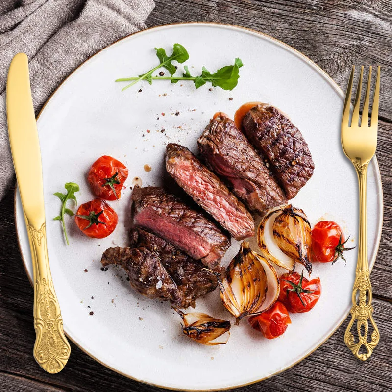 

Набор посуды из 24 предметов в европейском и американском стиле