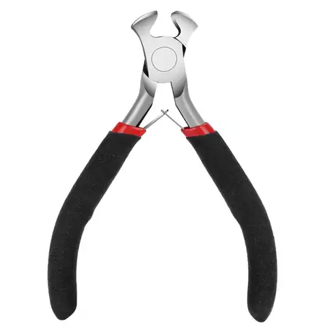 Ticks for end cutting, comfortable miniature pliers of 4.5 inches, carpenters, nippers for removing nails, nippers for cutting wires, nippers ...