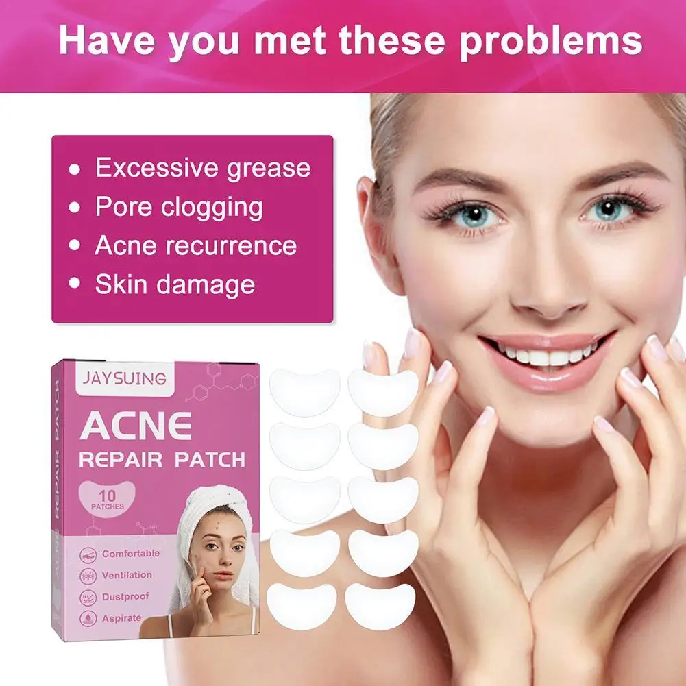 

Blemish Patches 10 Pcs Pimple Patches For Face Invisible Patches For Face Spot Pimple Patch For All Skin Hydrocolloid Patches