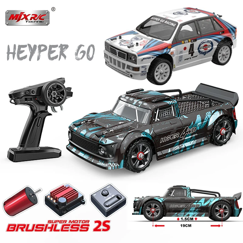 MJX Hyper Go 14301/14302 Φ 2,4G 1/14 пикап с дистанционным управлением полноприводный высокоскоростной внедорожник ESC Дрифтинг Игрушки для мальчиков