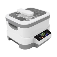 1 2l detachable tank household ultrasonic cleaner for cleaning eyeglasses jewelry ultrasonic cleaning machine