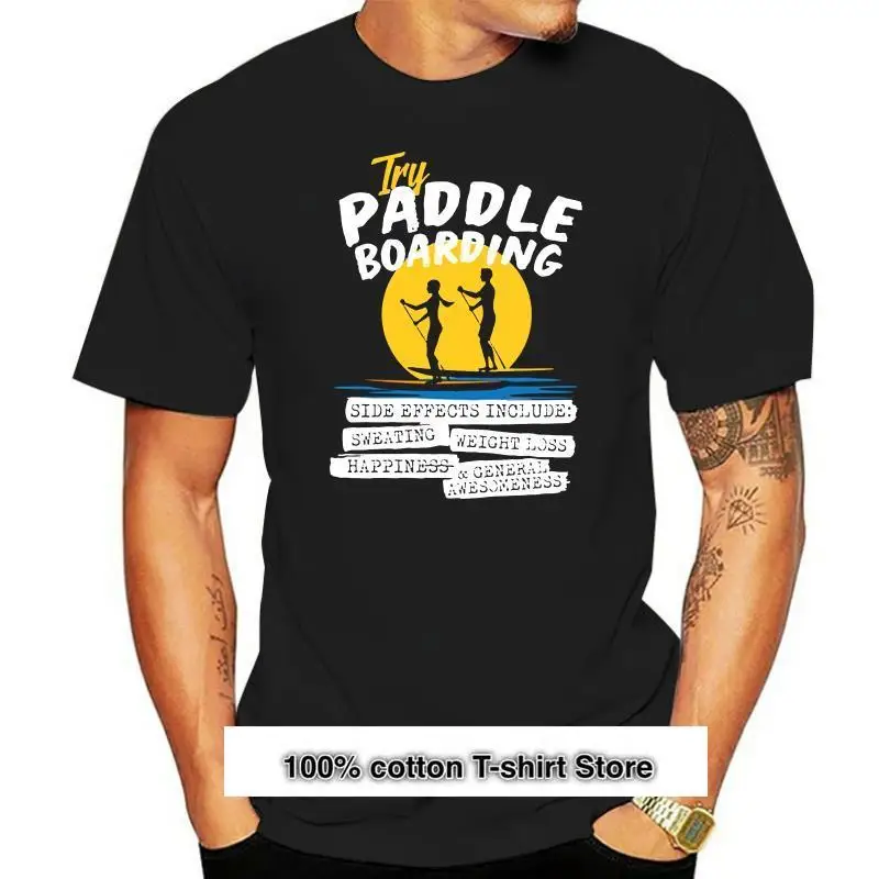 

Camiseta de colores para hombre, ropa de calle con diseño de Sup, Paddle surf, Akways Up para una buena