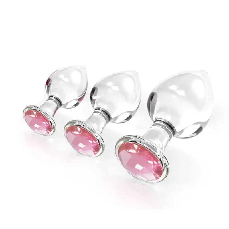 Силиконовая анальная пробка цвет в ассортименте