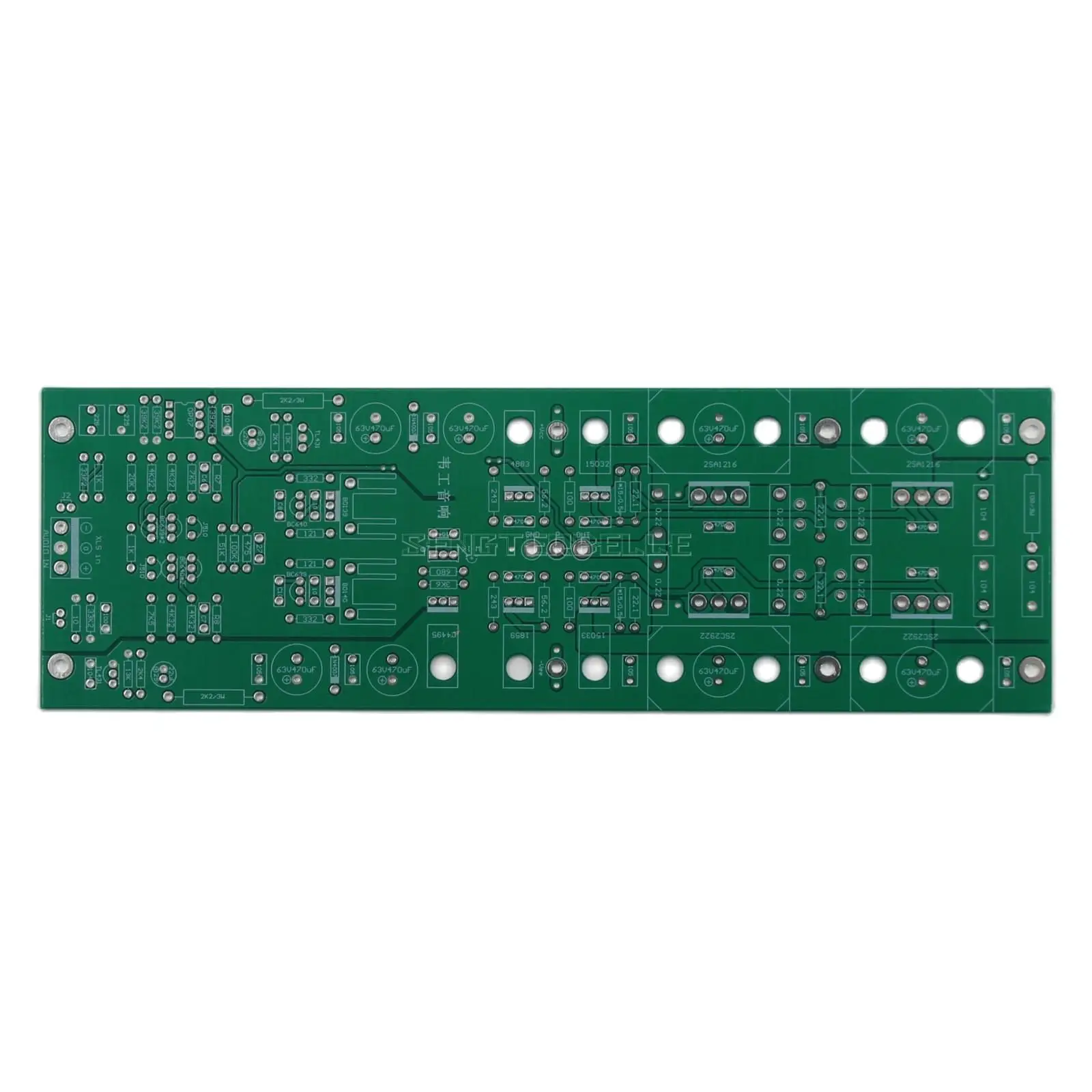 

HiFi Mono High Power Home Audio Amplifier Board PCB Reference 956 Circuit