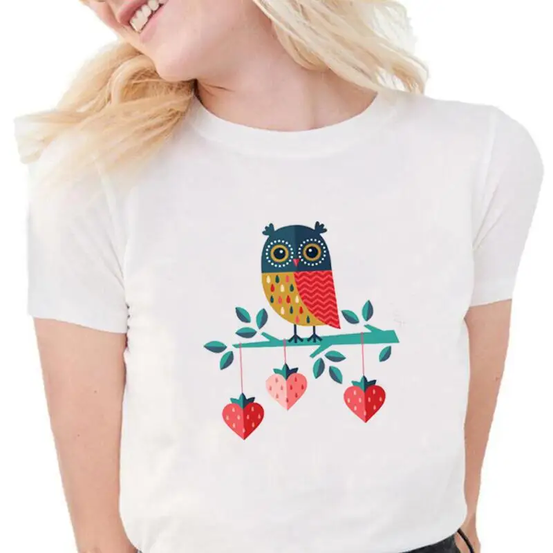 

Harajuku Shirt T-shirt Summer Hipster Tee Shirt Femme Cute Cartoon Print T Shirt Women Tops Short Sleeve Casual Camiseta Mujer