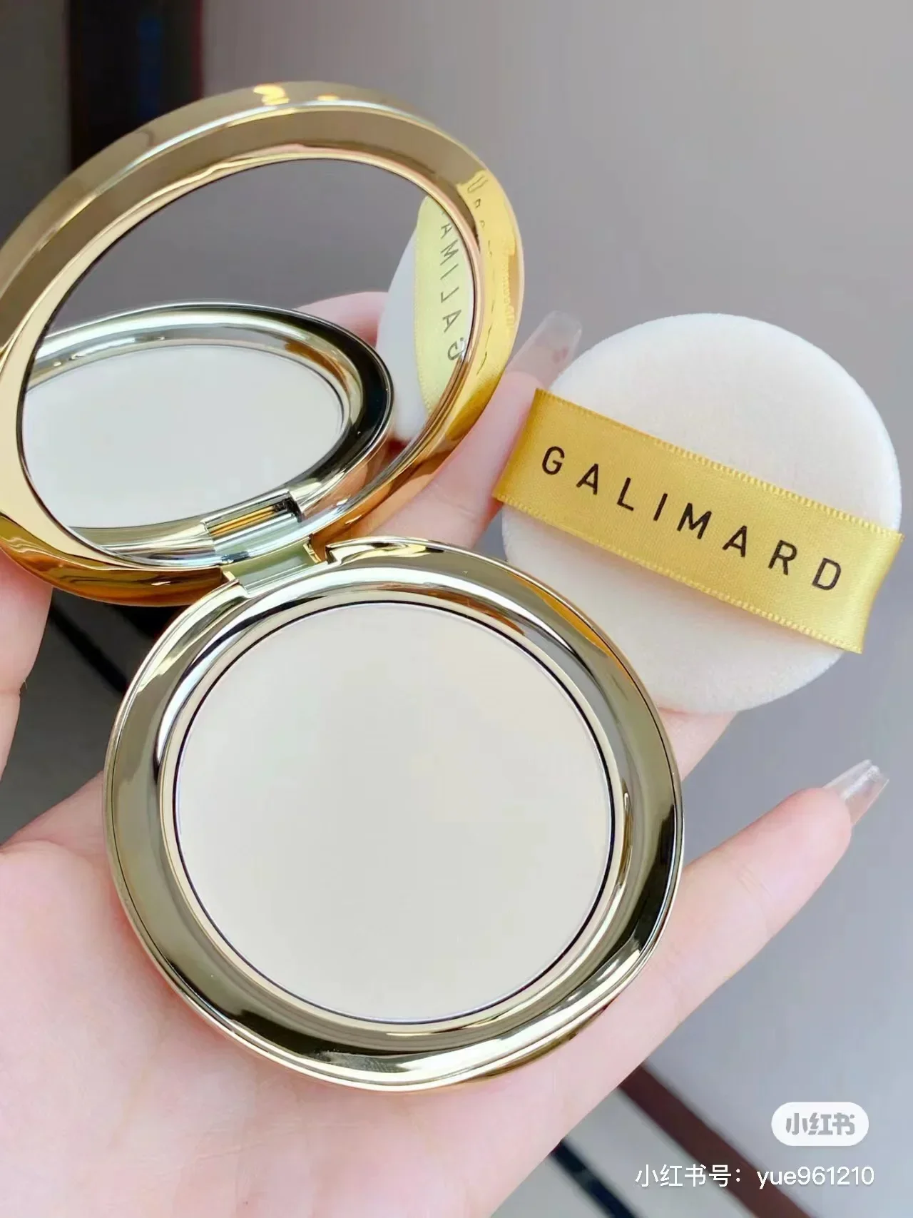 Прессованная пудра Galimard Gold Coin бархатный матовый консилер с невидимыми порами