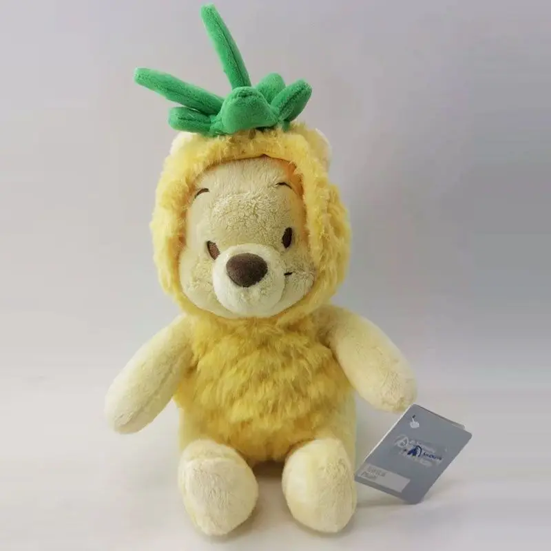 

Disney Quality Pineapple Winnie The Pooh Plush Toys Anime Cartoon Figure Cake Cute Soft Creative Pillow Ornament Kids Girl Gifts