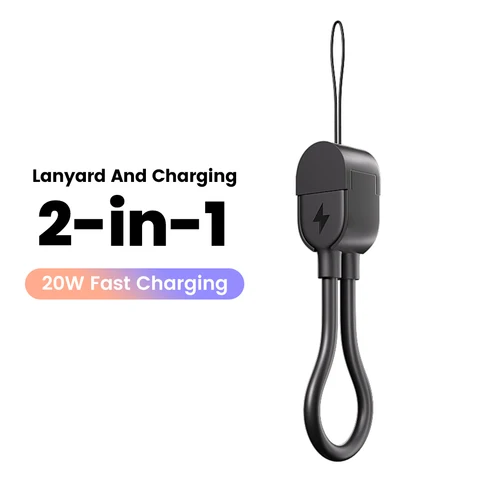 PD 60 Вт Кабель типа C — Type C для быстрой зарядки для Huawei Honor Xiaomi Брелок USB C — Lightning Кабель для iPhone 14