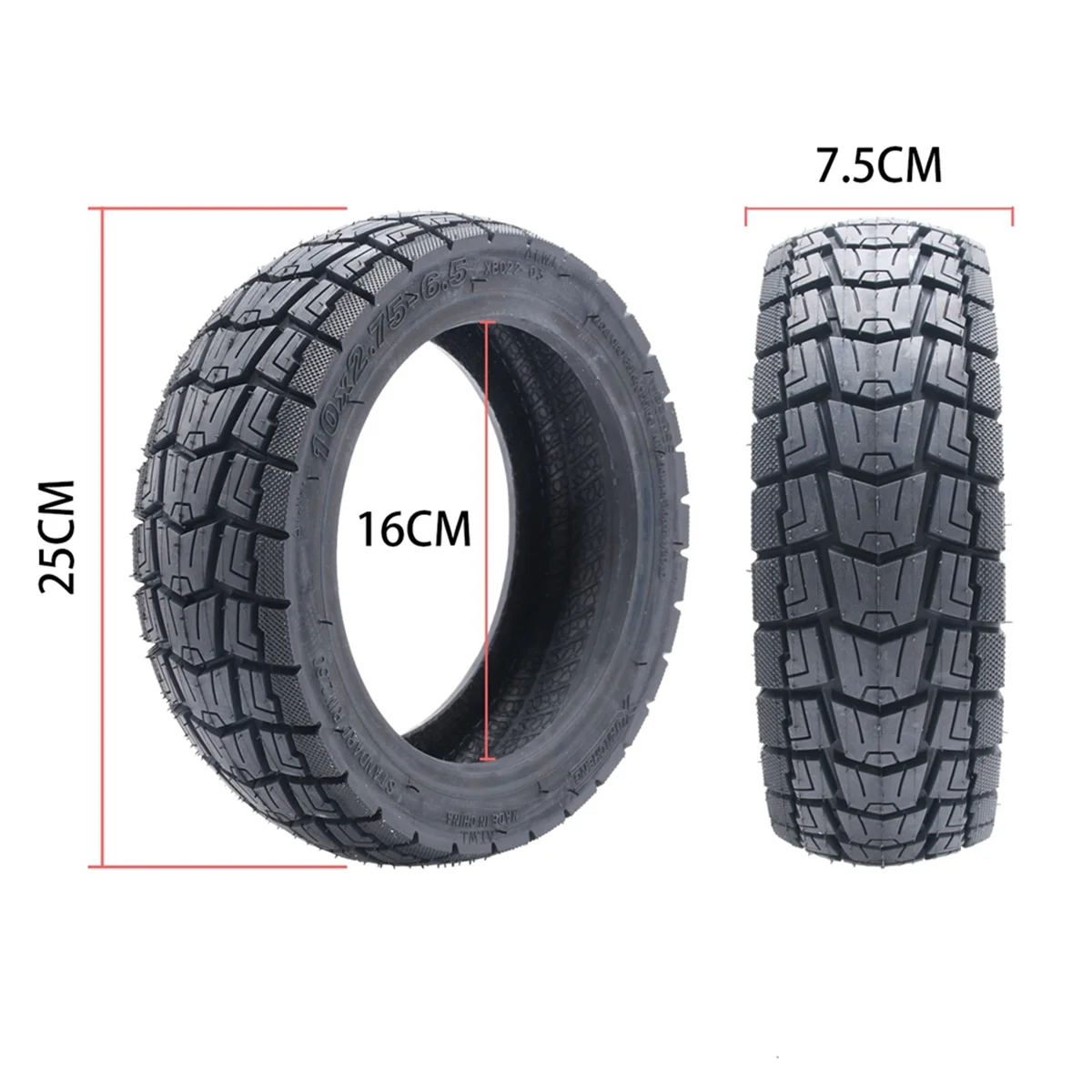 10-дюймовая вакуумная шина 10x2 75-6 5 Внедорожная подходит для Speedway 3 Alpha S PRO