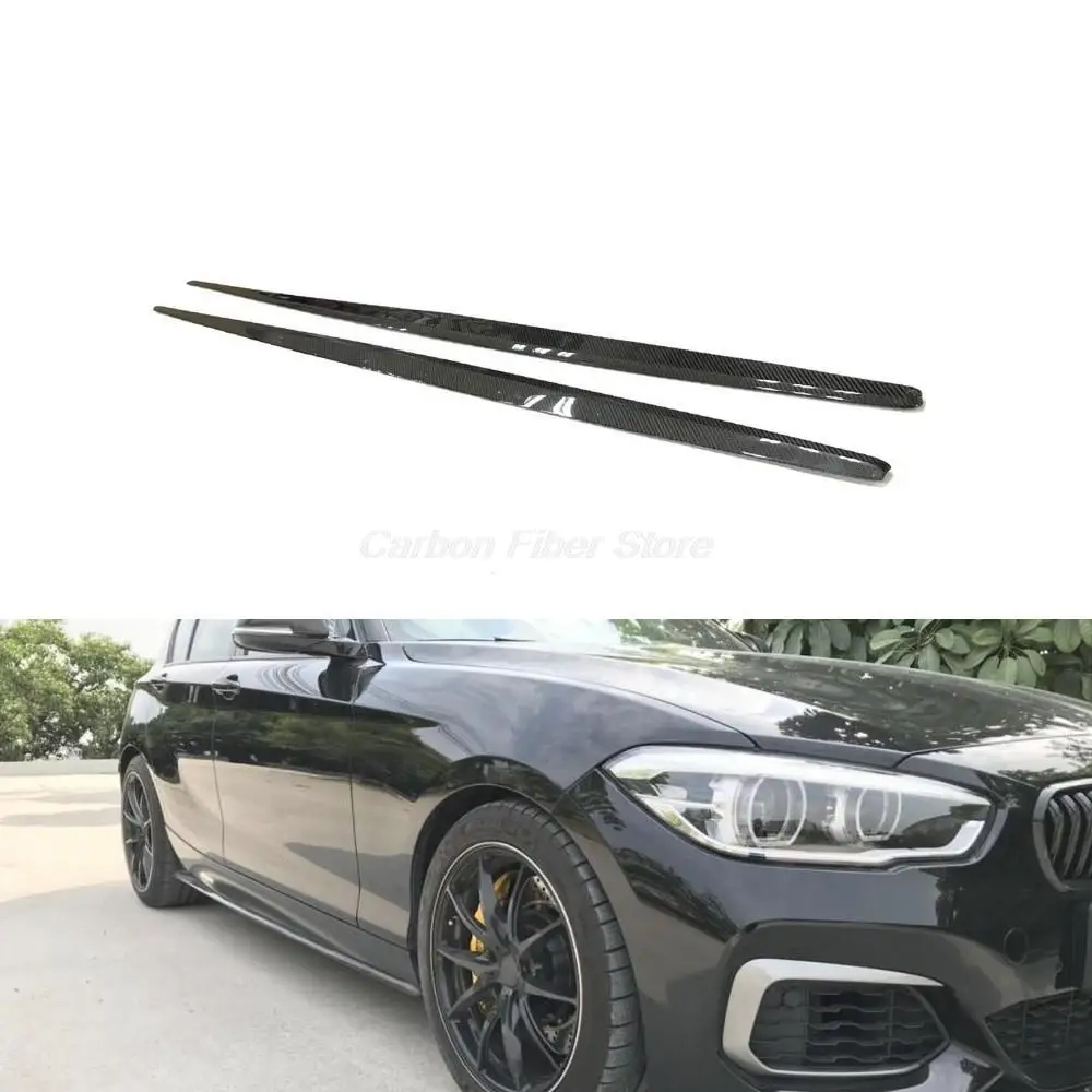 

Carbon Fiber F20 Car Side Skirts for BMW 118i 120i M Sport Hatchback 15-18
