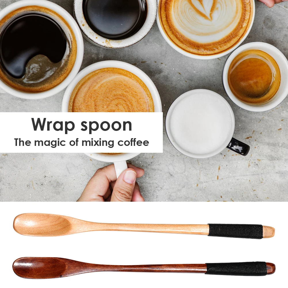 

Деревянная ложка для меда, кофе, чая, риса, супа, десерта