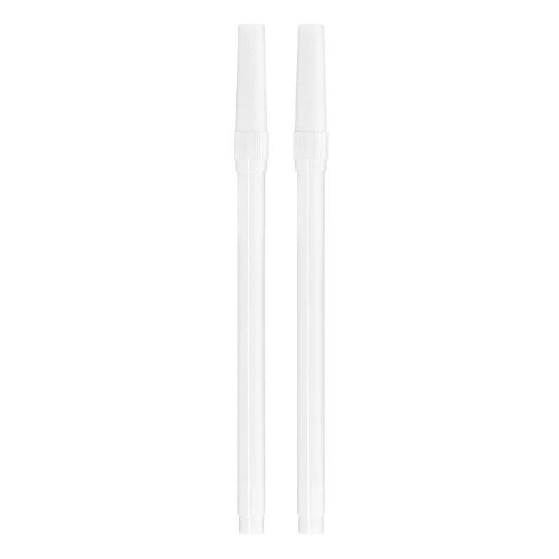

2 Pieces Leather Fabric Markers Disappearing Ink Pen UV Light Ink Pen for Sewing