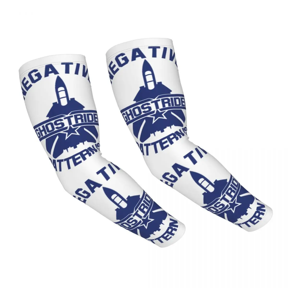 

Top Gun Ghostrider UV Protection Cooling Arm Sleeves Women Men Maverick Sports Cycling Tattoo Cover Up