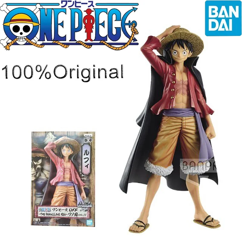 

Фигурка Bandai 16 см из аниме «Новый мир», Оригинальная фигурка банпрес, Луффи, экшн-модель, коллекционные декоративные куклы, игрушки, фигурка