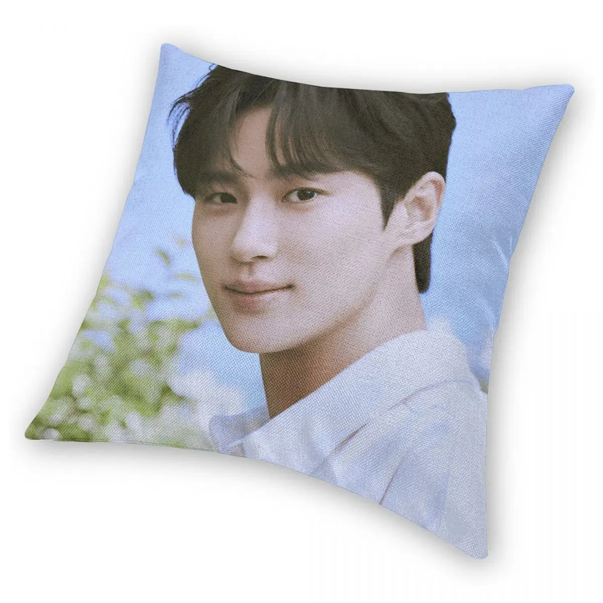 Byeon Woo-seok Корейская наволочка с двусторонним принтом полиэстер чехол для подушки