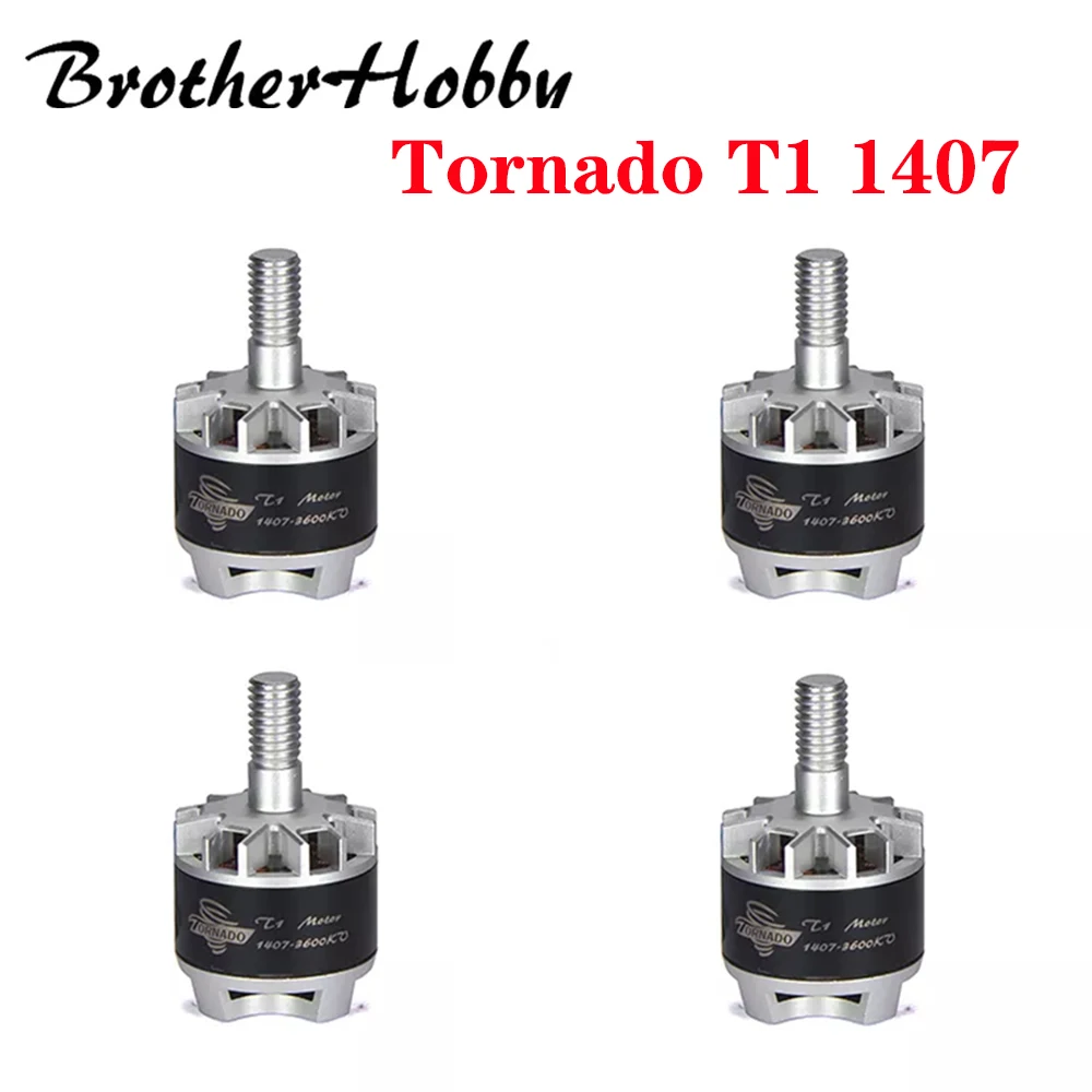 

BrotherHobby Tornado T1 1407 2800KV 3600KV 4100KV 3-4S Brushless Motor 3inch propeller for FPV Freestyle Cinewhoop Ducted Drone