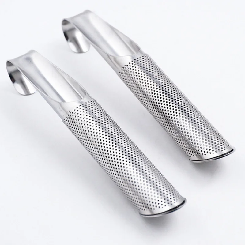 Tea Strainer Amazing 304 Stainless Steel Infuser Pipe Design Touch Feel Holder Tool Spoon Filter Kitchen Accessories |