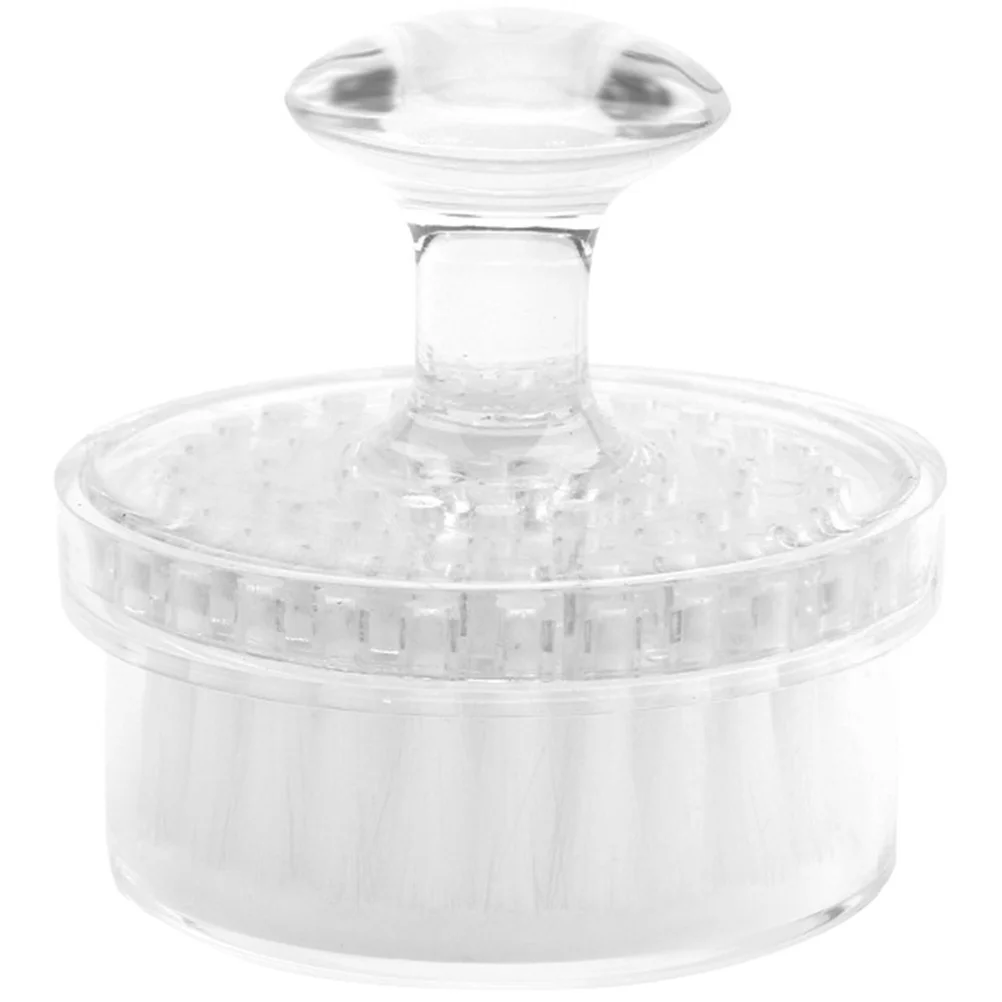 

Skin Care Products Women Facial Brush Cleansing Face Handhold Washer Lady Powder Scrubber Cleaning Cleanser Silicone