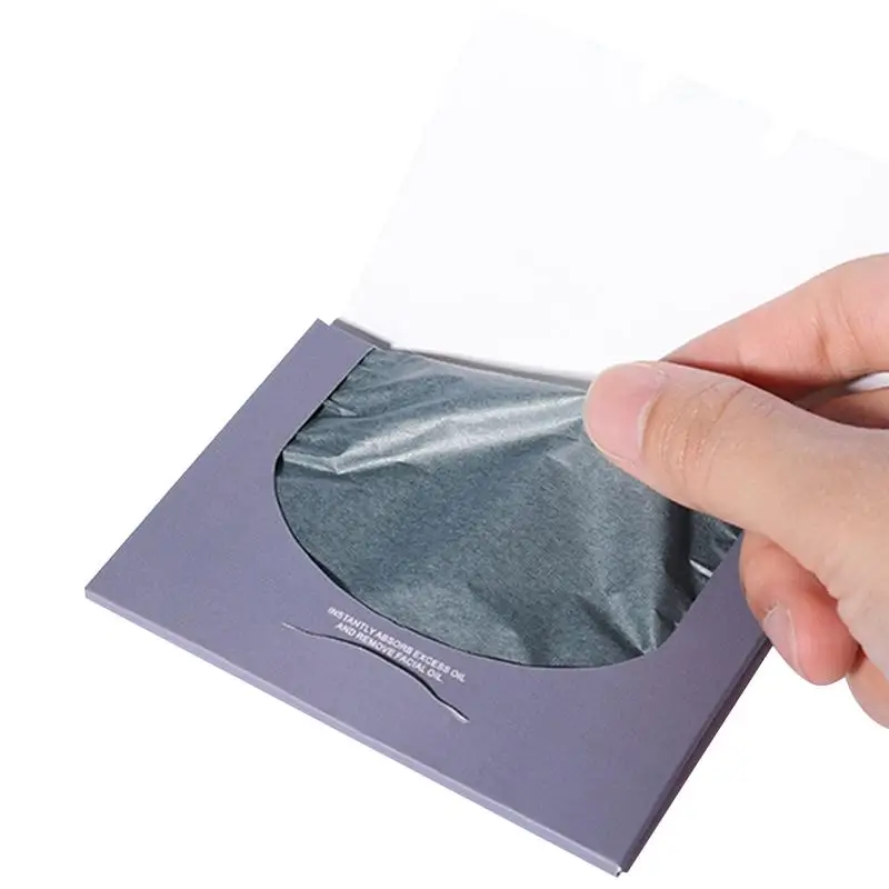 

Oil Blotting Sheets For Face Bamboo Charcoal Blotting Paper 100 Oil Control Film Papers For Face Oily Skin Care Supplies Easy To