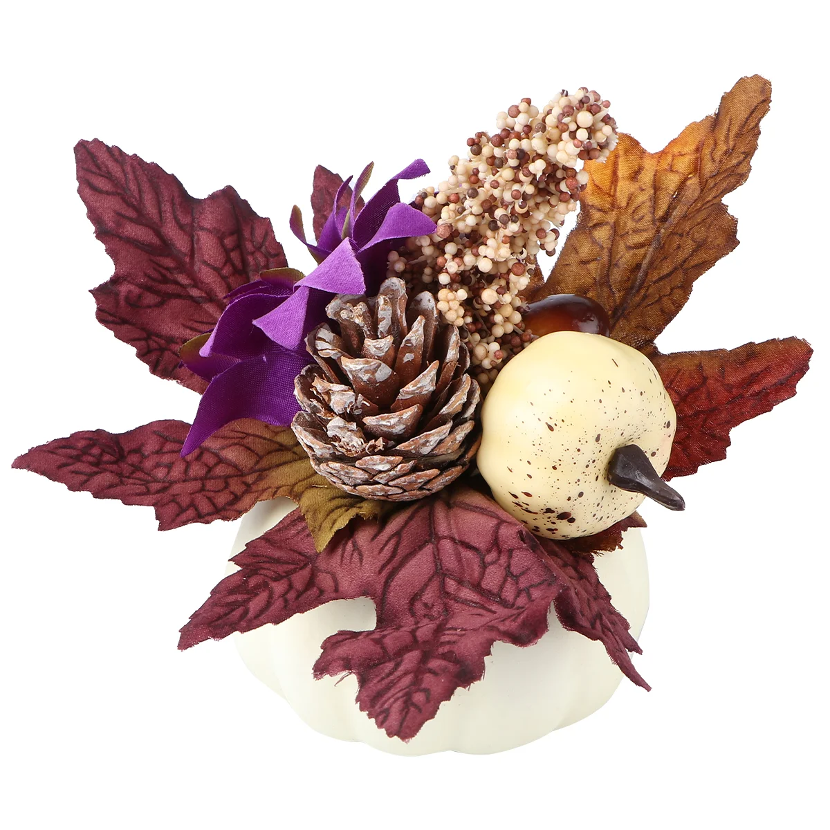 

Pumpkin Decorationornament Party Table Thanksgiving Mini Realistic Artificial Centerpiece Autumn Fall Miniature Figure