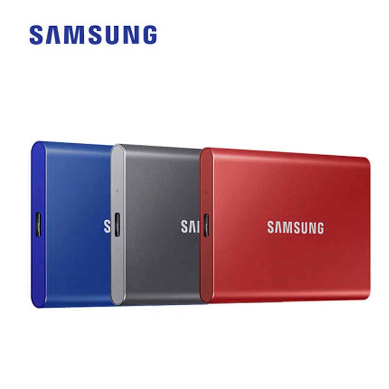 

samsung T7 portable ssd 1TB 500GB 2TB External Solid State Drives disco duro externo Type-C USB 3.2 compatible for laptop