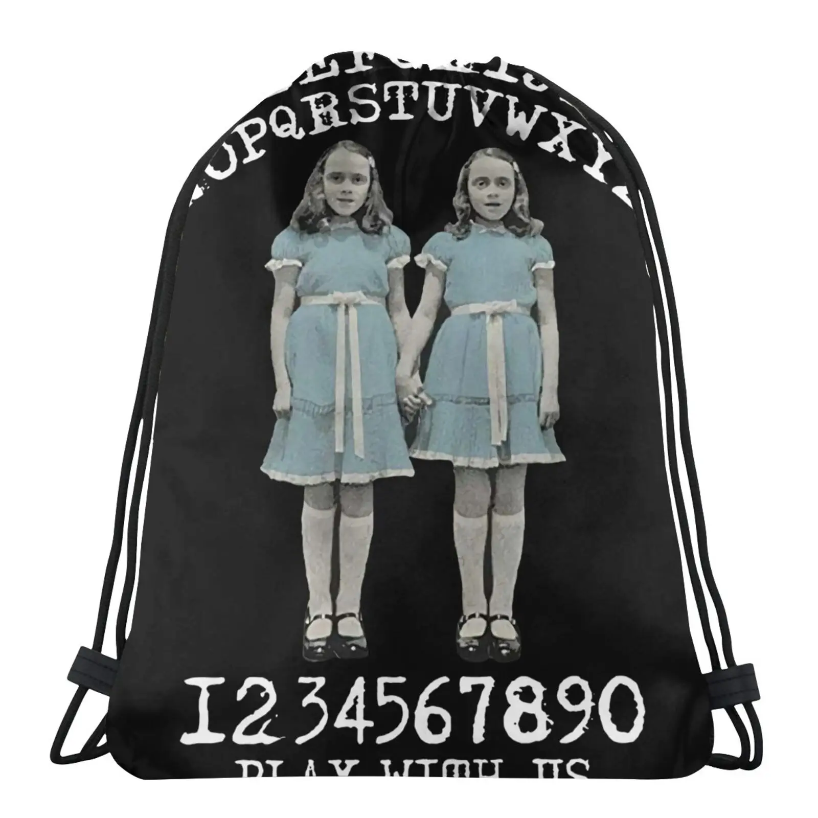 

Блестящий мужской рюкзак Grady Twins, сумки-сумки, милая сумка, Индивидуальная сумка, сумка для обуви для детей, Холщовый Рюкзак, веревки