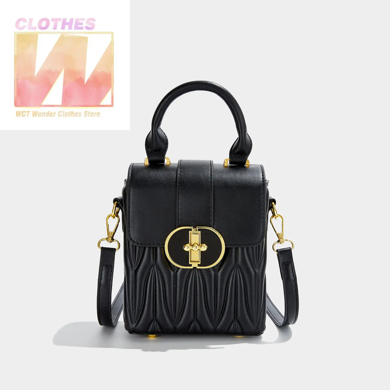 Small Square Bags for Women 2023 New Simple Shoulder Bag Handbags and Purses Pink Bag Japan Brand Top-Handle Mini Phone Bag