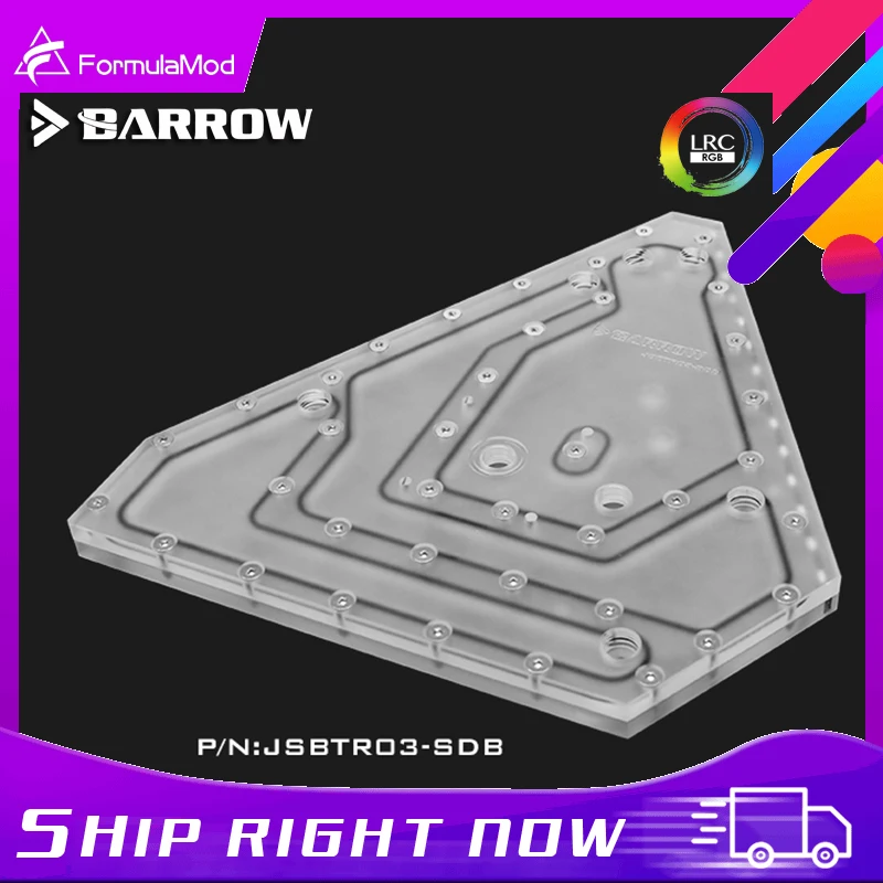 

Водные платы Barrow JSBTR03-SDB для JONSBO TR03, чехол Aurora для водяного блока процессора Intel и одного графического процессора