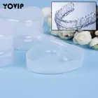 1 шт. для хранения протеза коробка стоматологический ортодонтический фиксатор для хранения протеза коробка поддельный контейнер для вставных зубов мундгвард Контейнер Чехол