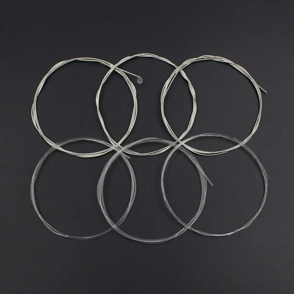 

6Pcs/Set Durable Nylon Guitar Strings Instrument Part Classical Guitar Strings Flexible Instrument Accessories