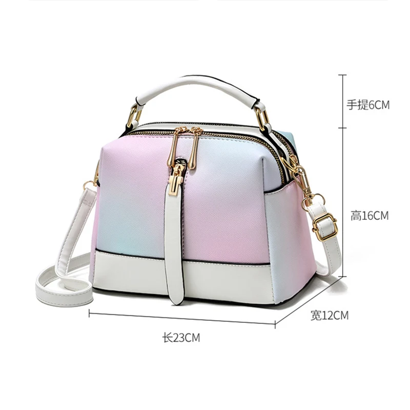 Fashion Laser Women's Bags. Gradient Women's Small Tote Bag Crossbody Bag Niche Shoulder Crossbody Bags Mini Handbags bolsos