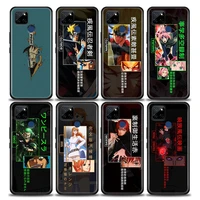 anime naruto zoro goku phone case for realme c2 c3 c21 c25 c11 c12 c20 c35 oppo a53 a74 a16 a15 a9 a54 a95 a93 a31 a52 a5s case