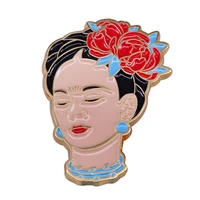 gorgeous feminism enamel pin wrap clothes lapel brooch fine badge fashion jewelry friend gift