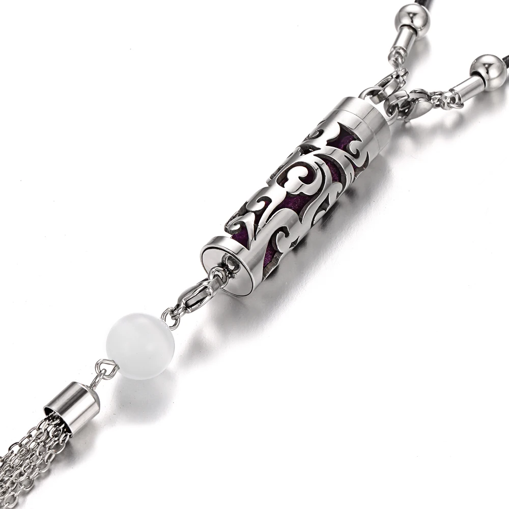 2023 Подвеска для ароматерапии ожерелье диффузор Хрустальная кисточка украшение