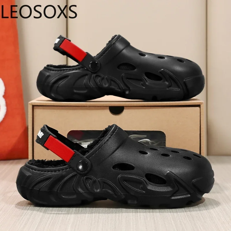 Парные тапочки бархатные утепленные для мужчин дышащая легкая