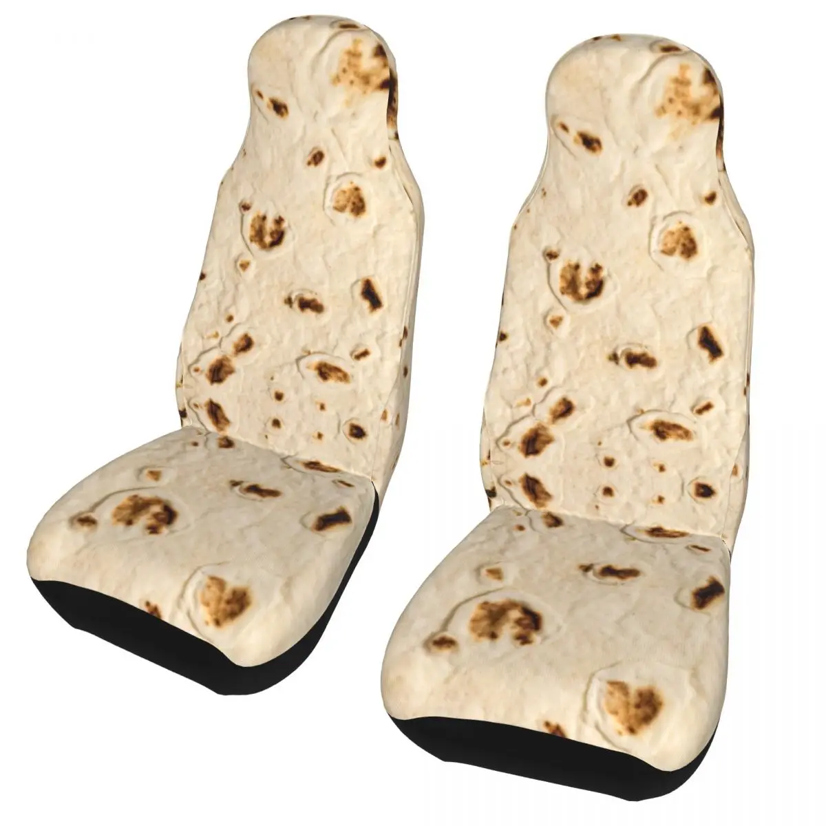

Burrito Tortilla Wrap Universal Car Seat Cover Four Seasons AUTOYOUTH Pizza Food Naan Car Seat Mat Fiber Seat Protector