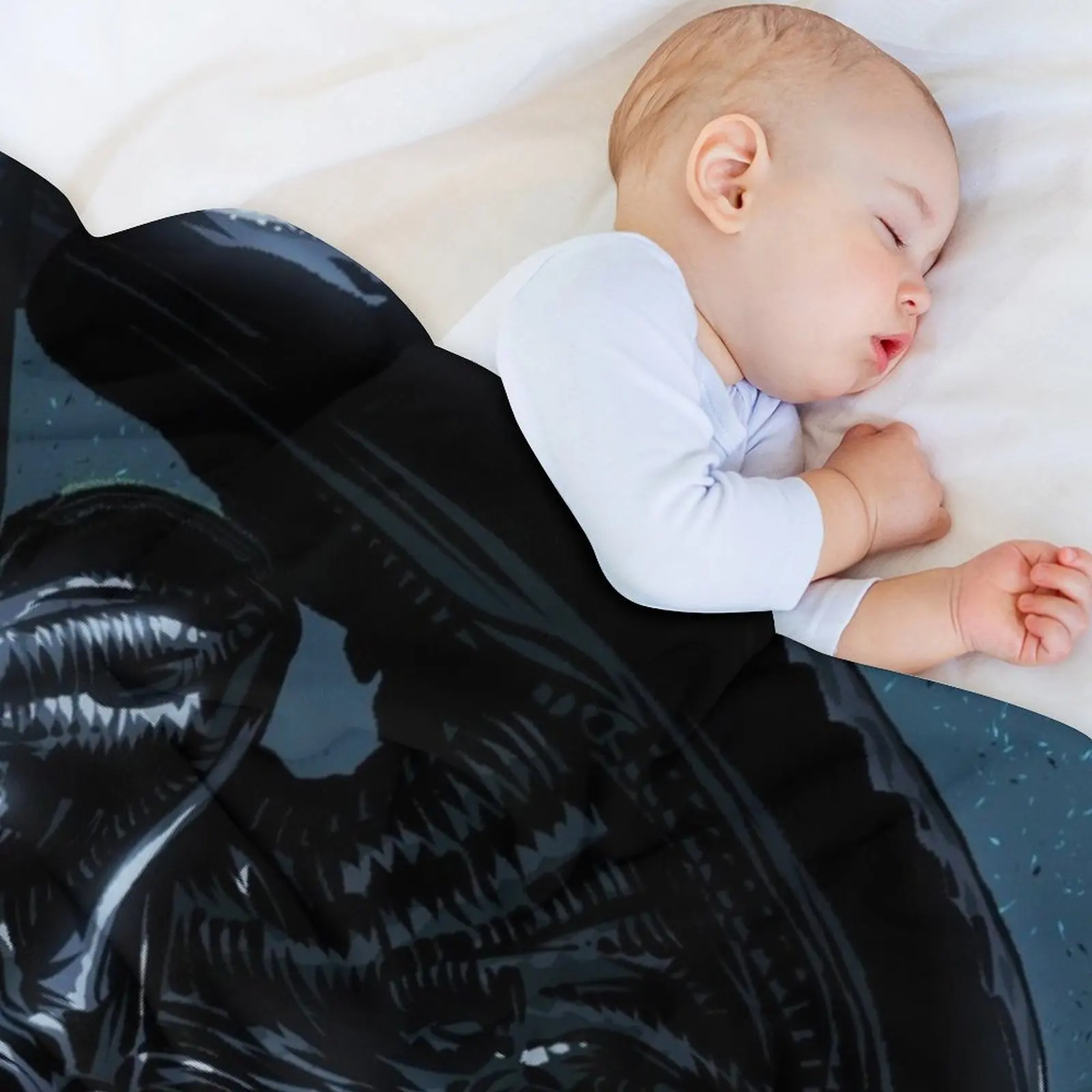 Одеяло Xenomorph Alien Мягкие походные одеяла