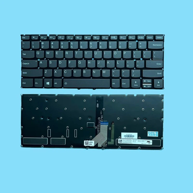 Клавиатура для ноутбука с подсветкой XIN-Russian-US Lenovo Yoga 920 920-13 920-13IKB 13ISK 6 Pro-13IKB LCM16N7