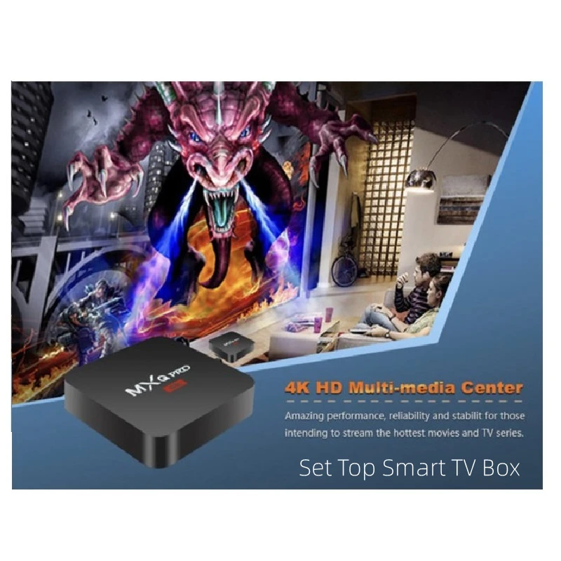 Free Shippping Flasend Pro 1G+8G 4K 5G WiFi Internet Permanent Free Channels S905L Smart 8G/16G Set Top Android 11 TV Box