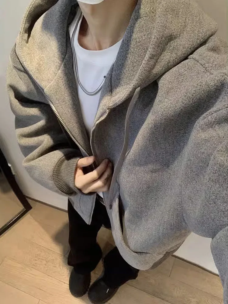 Короткая шерстяная куртка Cleanfit мужская осенне-зимняя высококачественная