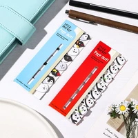 1 set indexes cat panda sticky notes planner stationery school supplies for bookmarks cute kawaii memo pad creative