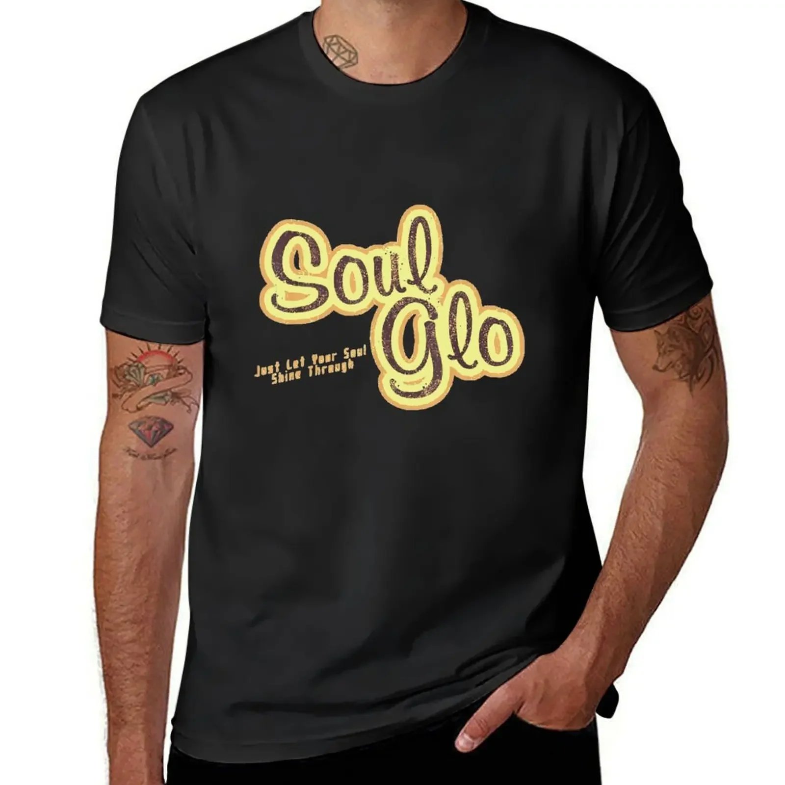 Футболка Soul Glo незаменимая футболка футболки с рисунком рэпера кавайная одежда