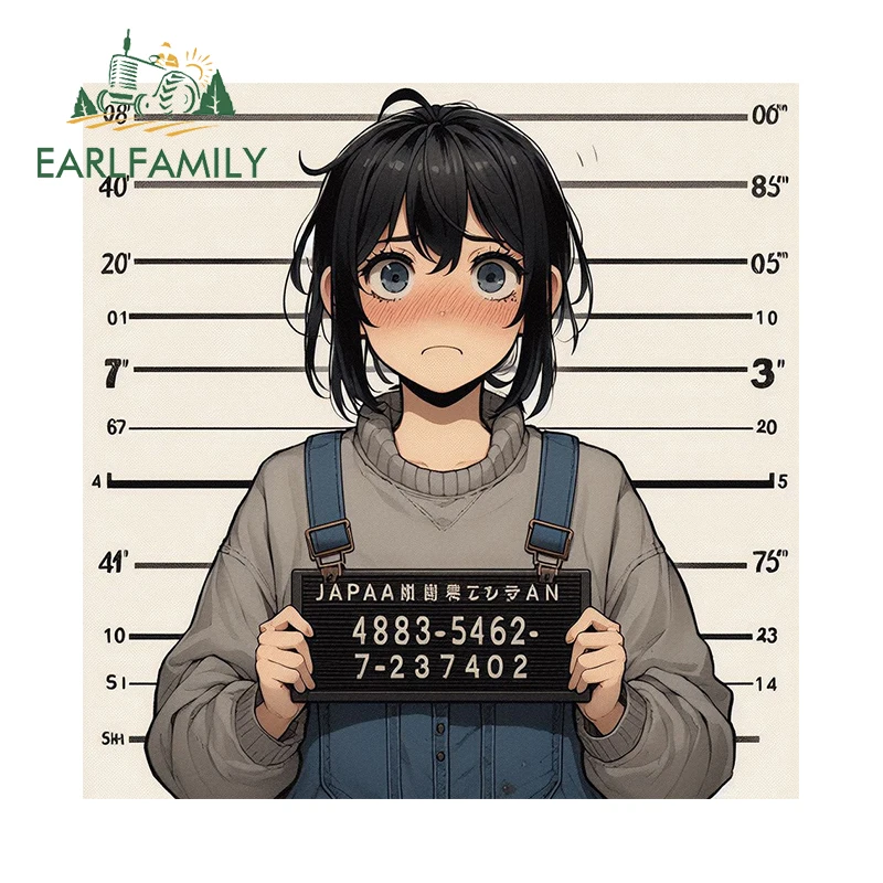 

EARLFAMILY 13 см x 8,5 см Мия фей заключенный Автомобильная наклейка Аниме Чехол #562378 LA окружность полиции переводная картинка мультфильм автостайлинг