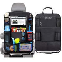 car universal seat back organizer multi pocket storage bag tablet holder automobiles interior accessory stowing tidying