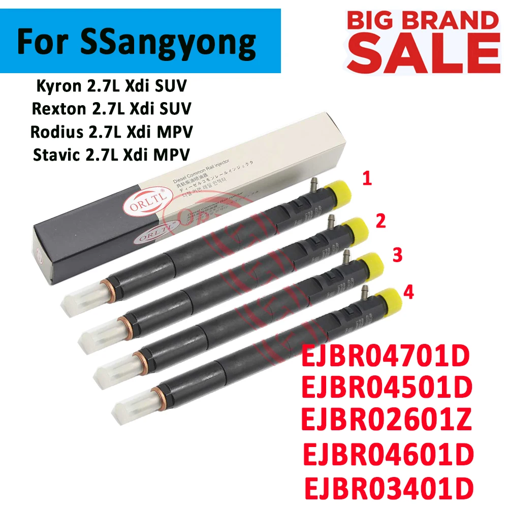 НОВЫЙ A 6640170222 Дизельный инжектор EJBR04501D EJBR03401D EJBR04601D EJBR02601Z EJBR04701D EJBR04401D 6640170121 Для