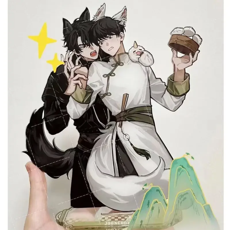 Рекламная подставка для Ридера акриловая Ким дока йоо оплот Юка Wulin Series