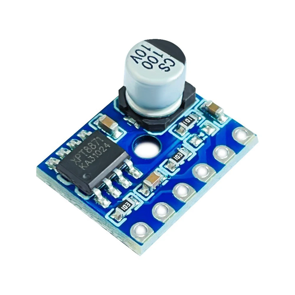 

10Pcs 5128 Amplifier Board 5W Class D Digital Amplifier Board Mono Audio Module Low Distortion