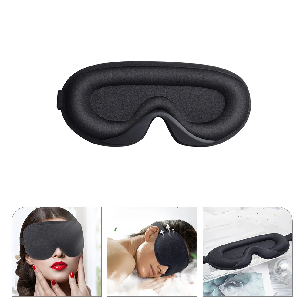 

Goggles Women Eye Mask Black Blindfold Pillow Sleeping Protection Cover Protector
